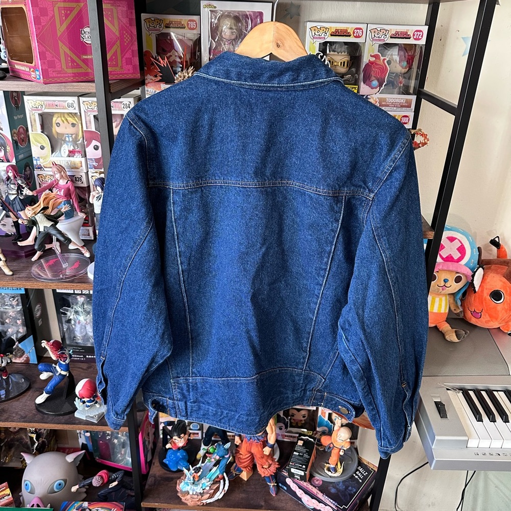 Vintage Coach In Four Seasons Indigo Blue Denim Jacket Women’s M - Picture 3 of 8